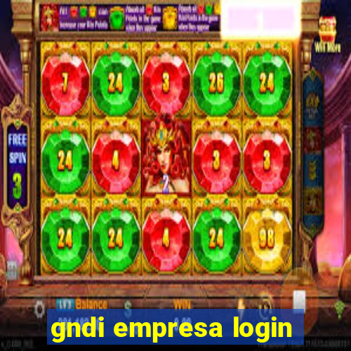 gndi empresa login